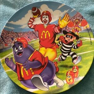 McDonald's Vibrant Character Plate